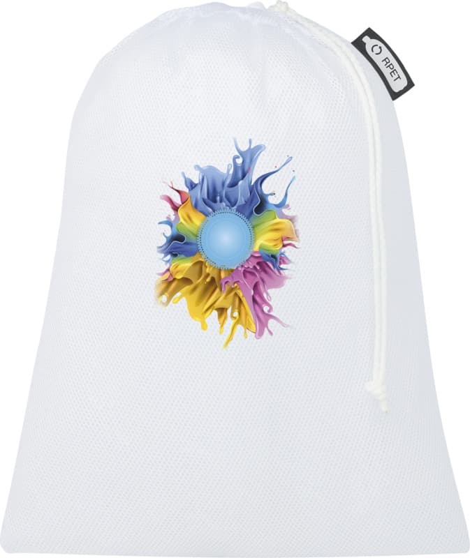 Set of 3 recycled polyester grocery bags 7