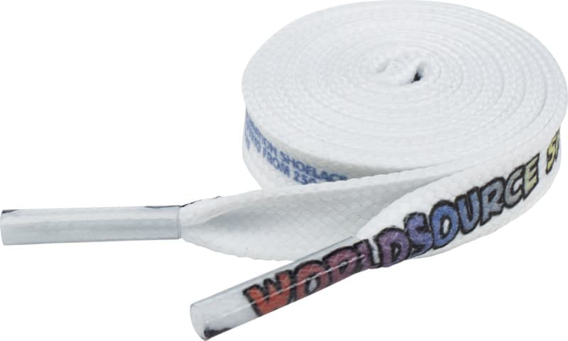 Sublimation shoe laces 1