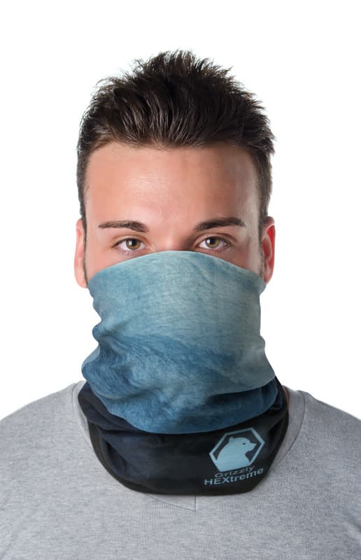 Lara sublimation multi-scarf with fleece layer and hems 15