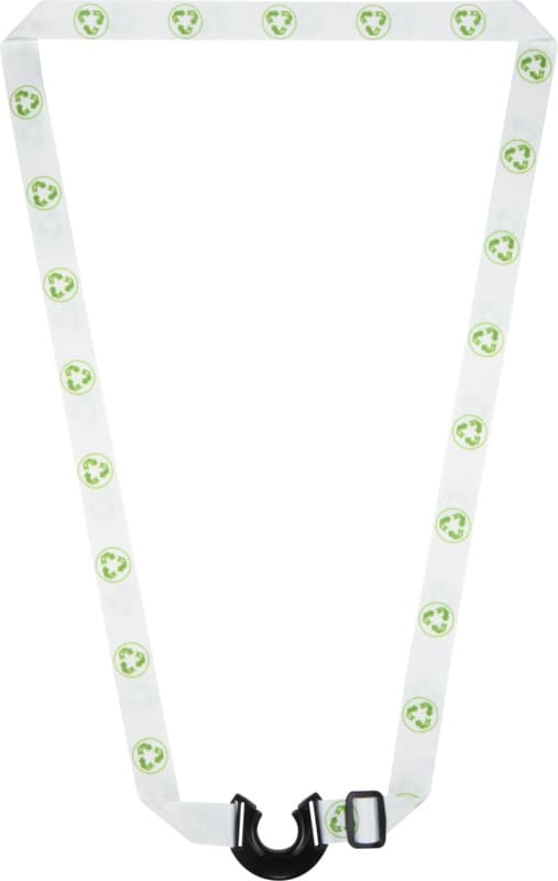 Lian sublimation RPET lanyard with bottle holder 1