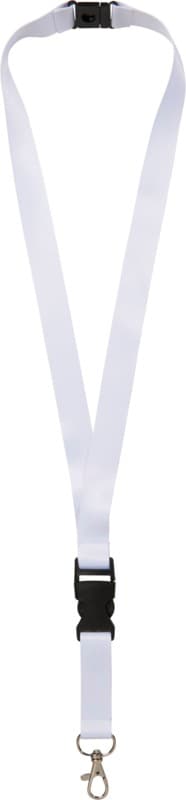 Balta recycled PET lanyard with safety breakaway and buckle 2