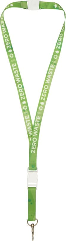 Balta recycled PET lanyard with safety breakaway and buckle 4