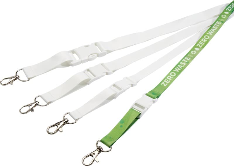 Balta recycled PET lanyard with safety breakaway and buckle 8