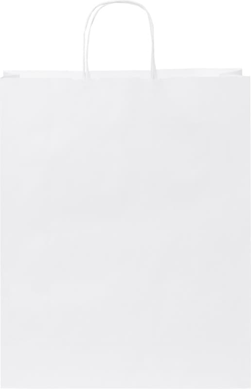 Kraft 80-90 g/m2 paper bag with twisted handles - 32 x 12 x 40 cm 2