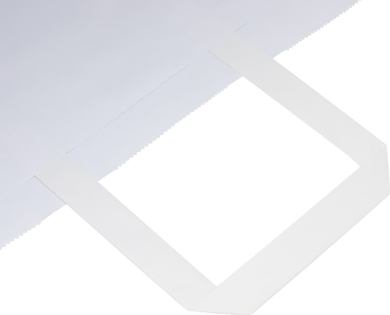 Kraft 80-90 g/m2 paper bag with flat handles - 34 x 20 x 35 cm 5