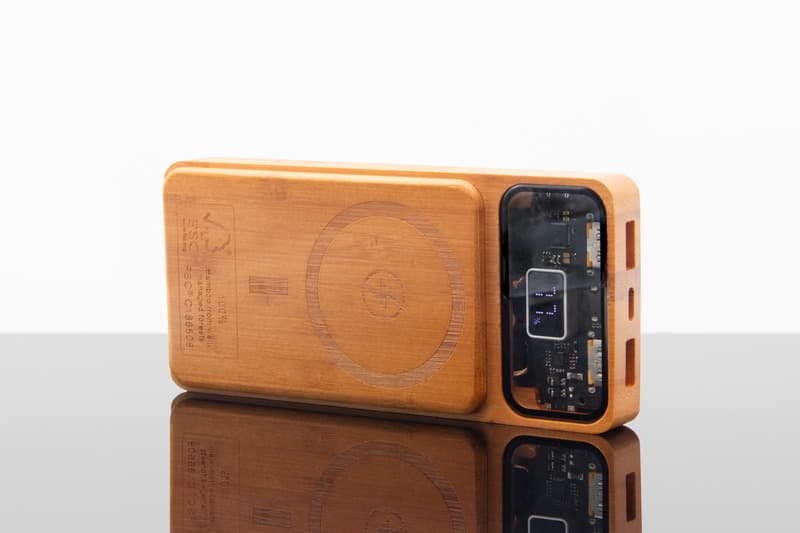 SCX.design P48 10.000 mAh magnetic 15W wooden power bank 4
