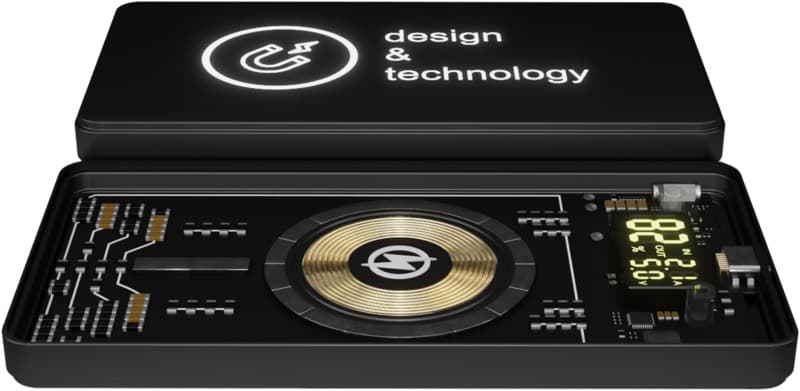 SCX.design P19 5000 mAh 5W magnetic wireless power bank 4
