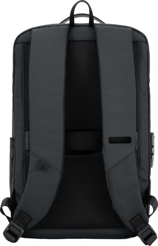 SCX.design L12 shield backpack with built-in 10.000 mAh power bank and 3-in-1 charging cable 3