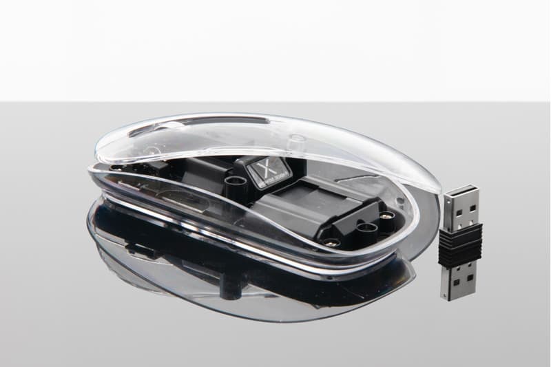 SCX.design O24 transparent multimode wireless 2.4Ghz Bluetooth® mouse 5