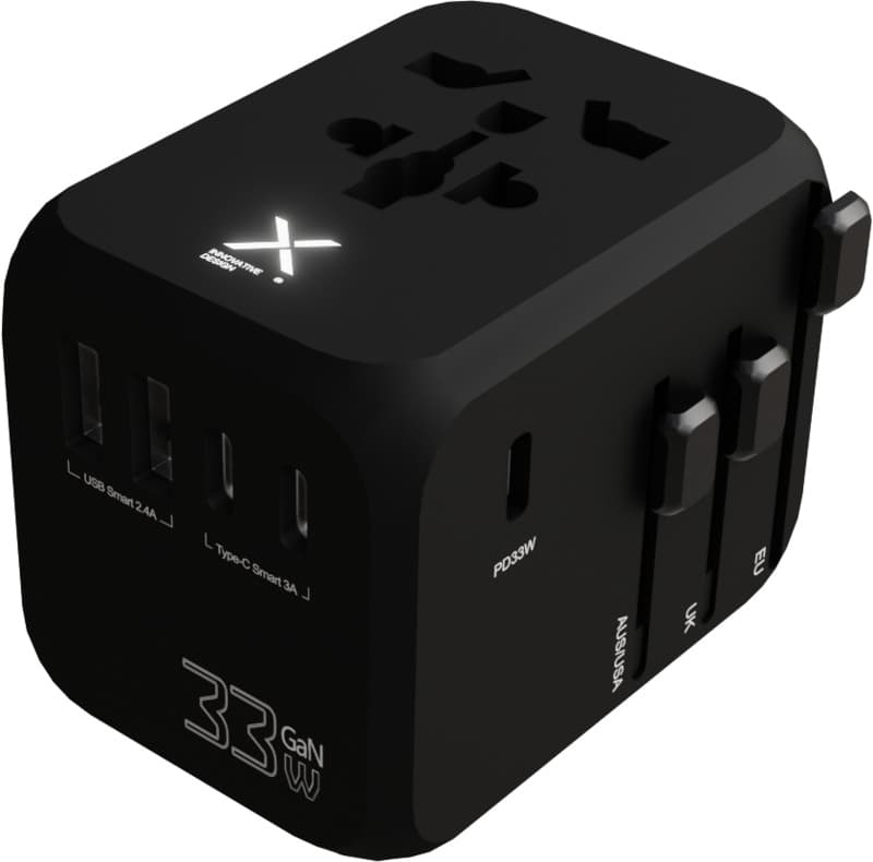 SCX.design T16 universal travel adapter 1