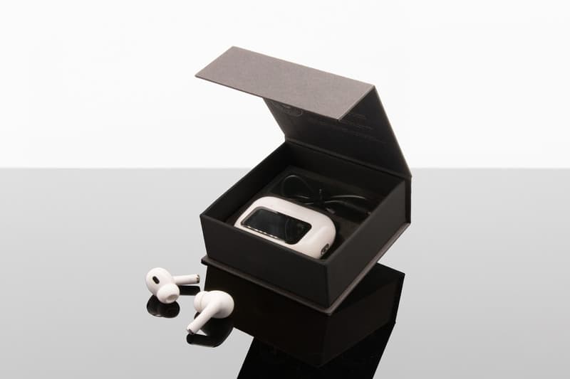SCX.design E26 ANC earbuds with interactive touchscreen charging case 1