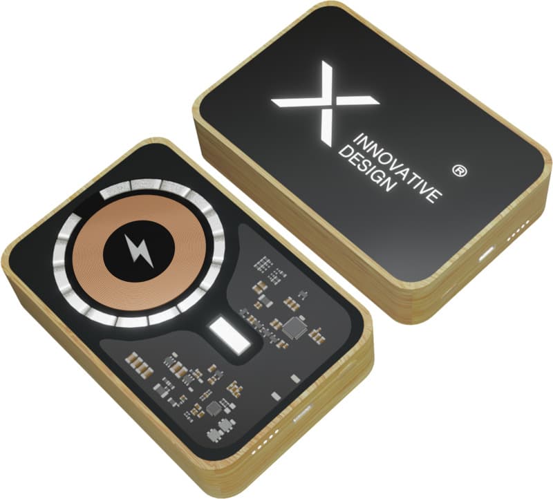 SCX.design P27 10.000 mAh MagSafe bamboo power bank 3
