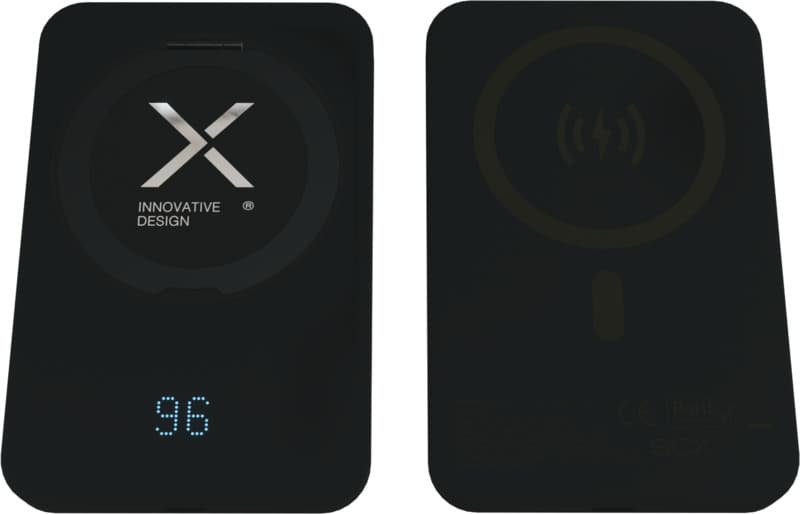 SCX.design P28 5000 mAh power bank with folding ring 1