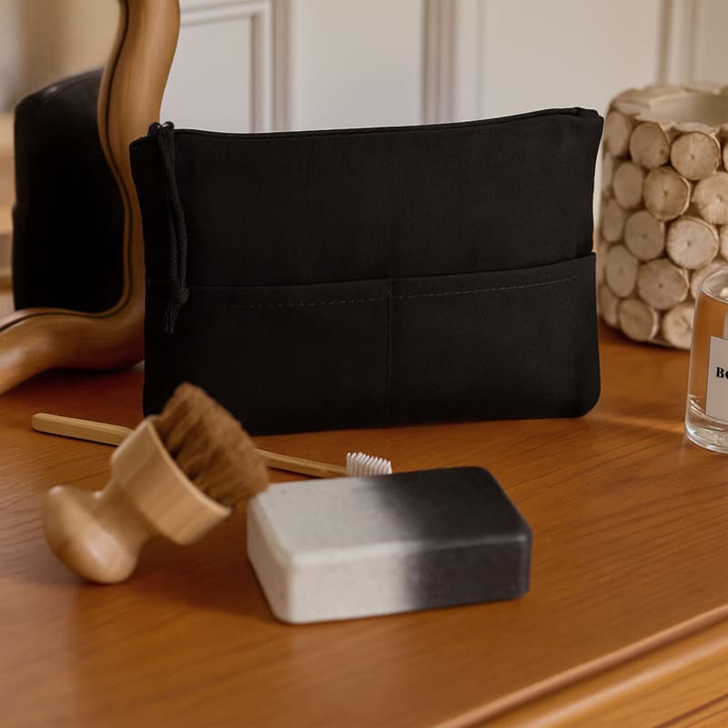 Citizen Green Zipzip organic cotton accessory pouch 6