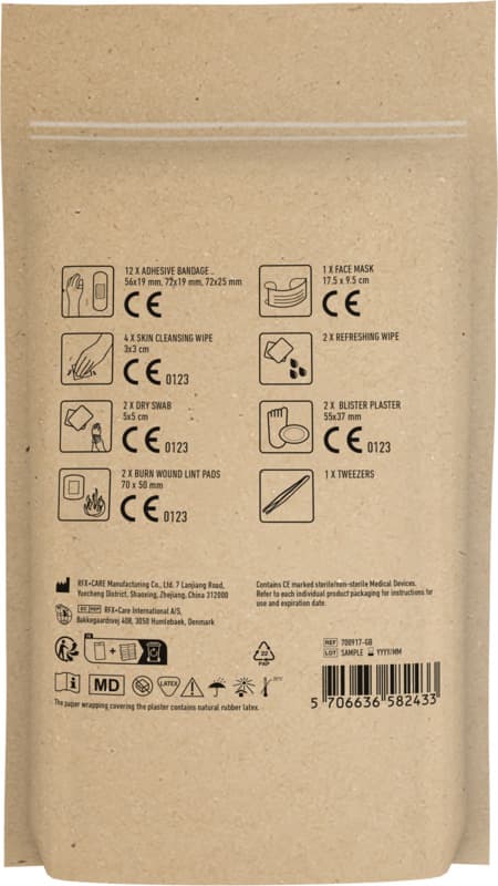 MyKit Workplace First Aid Kit with paper pouch  8