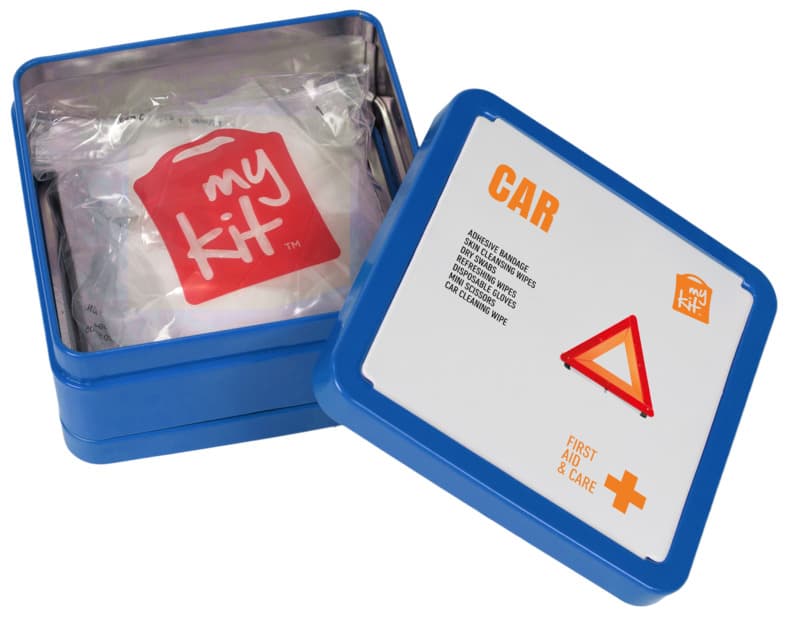 MyKit First Aid car tin kit 16