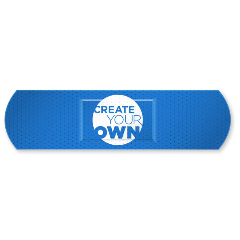 10-pieces customisable plasters with full colour printed kraft paper envelope 4