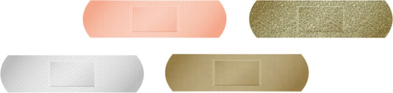 5-pieces plasters with full colour printed paper envelope 4