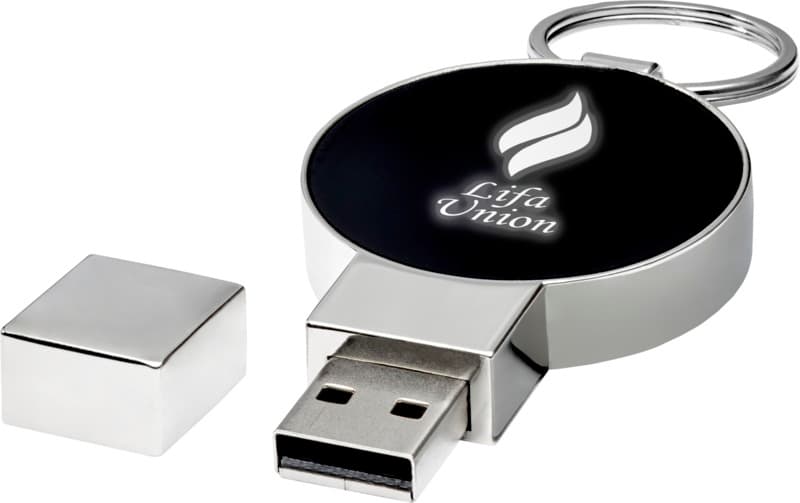 Round light-up USB 10