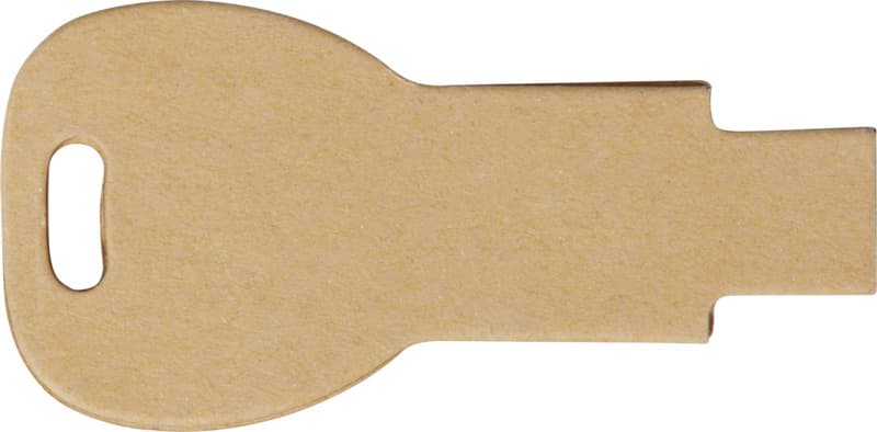 Key-shaped recycled paper USB 2.0 10