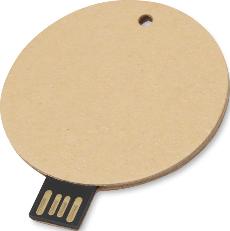 Round recycled paper USB 2.0 13