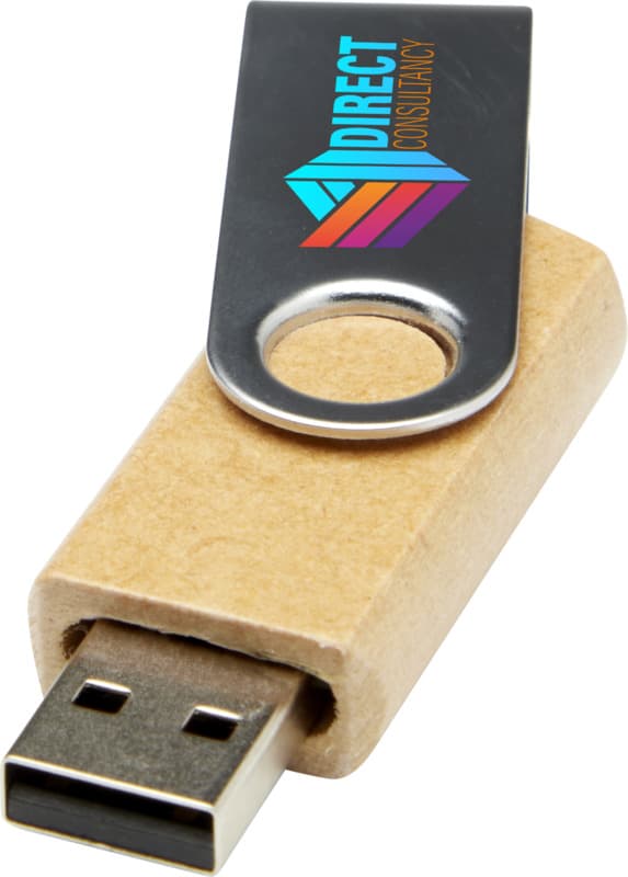 Rotate recycled paper USB 2.0 4