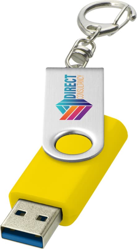 Rotate USB 3.0 with keychain 147