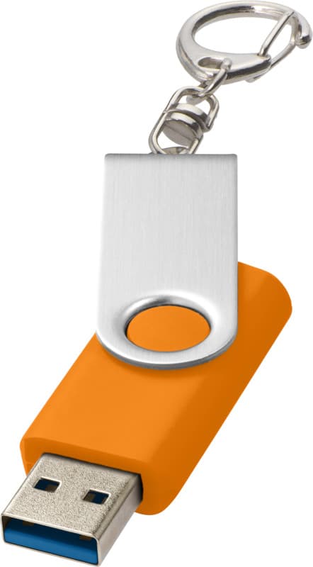 Rotate USB 3.0 with keychain 168