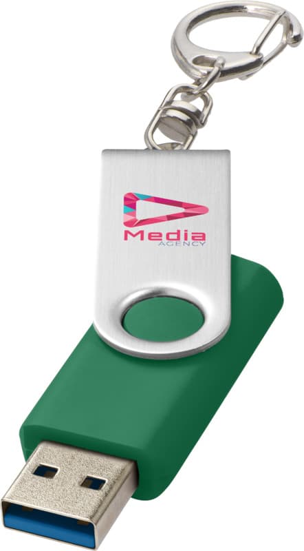 Rotate USB 3.0 with keychain 135