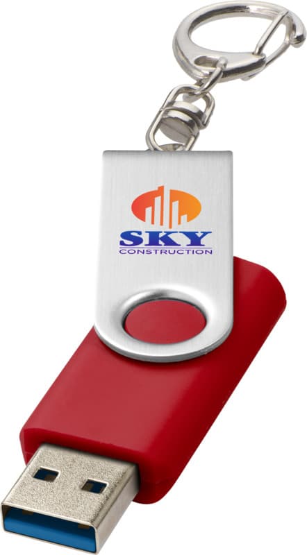 Rotate USB 3.0 with keychain 32