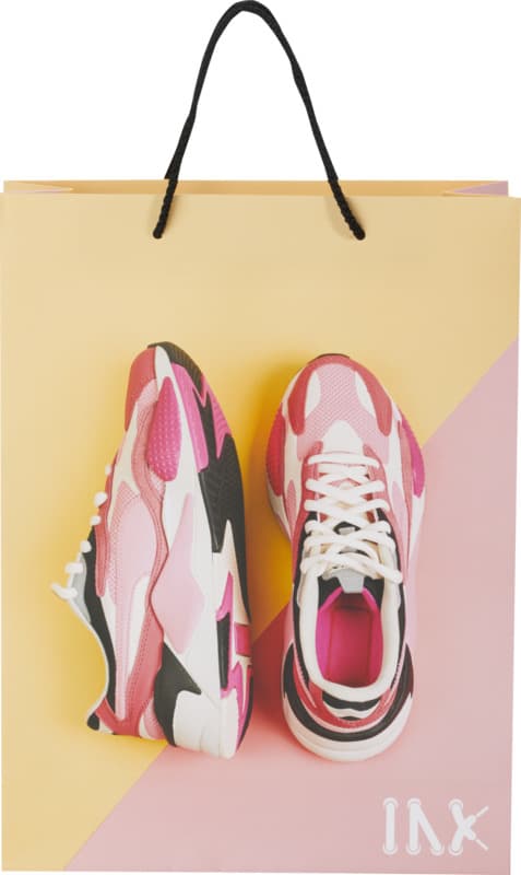 Handmade 170 g/m2 integra paper bag with plastic cord handles - 31 x 12 x 41 cm 10