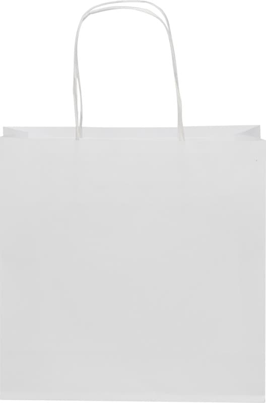 Kraft 120 g/m2 paper bag with twisted handles - 24 x 9 x 24 cm 3