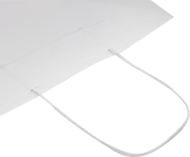 Kraft 120 g/m2 paper bag with twisted handles - 24 x 9 x 24 cm 7