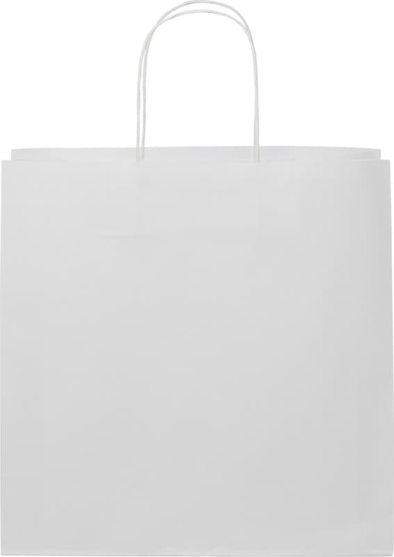 Kraft 120 g/m2 paper bag with twisted handles - 31 x 12 x 31 cm 3
