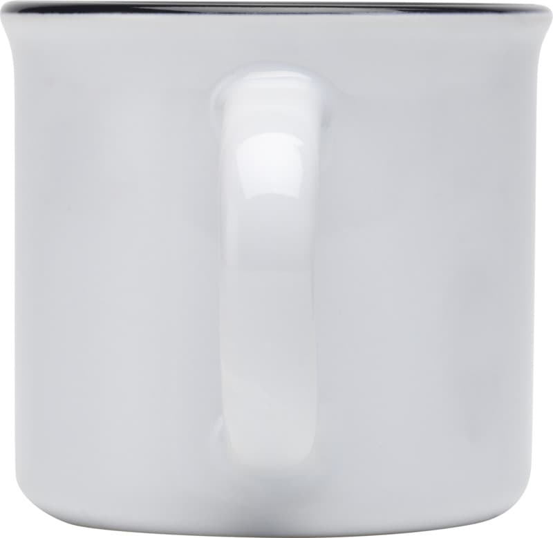Bari 240 ml ceramic mug with glossy finish 3