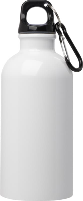 Oregon 400 ml RCS certified single wall stainless steel water bottle with carabiner 2