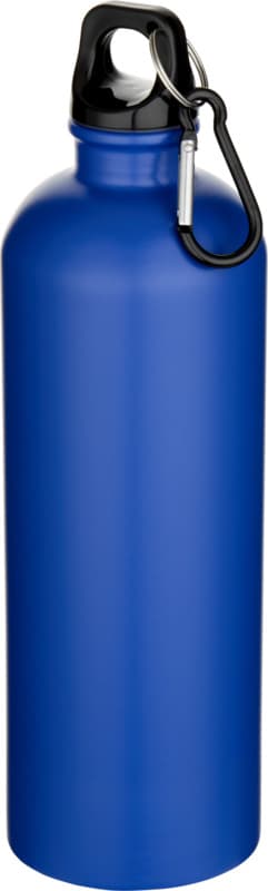 Oregon 750 ml matte RCS recycled single wall stainless steel water bottle with carabiner 5