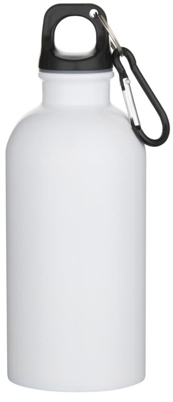 Oregon 400 ml sublimation RCS recycled single wall stainless steel water bottle with carabiner 2