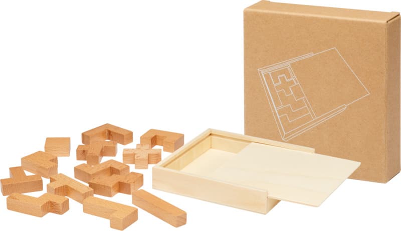 Bark wooden puzzle 5