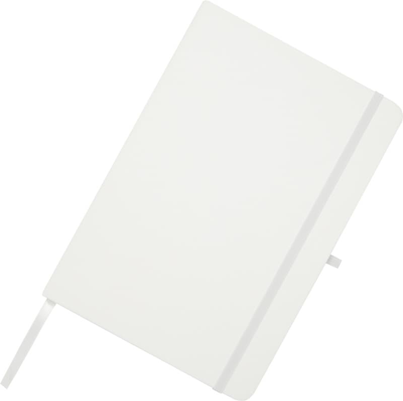 Teak A5 recycled hard cover notebook with lined pages 5
