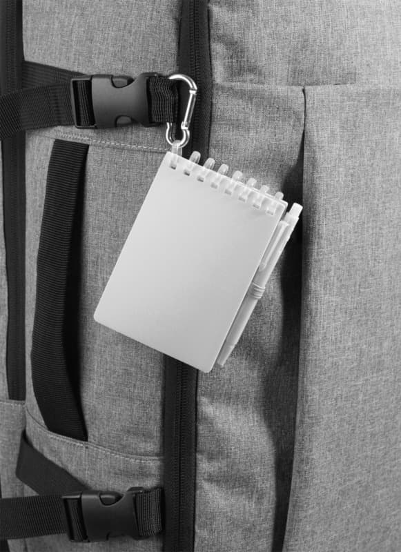 Lig Mini recycled outdoor soft cover notebook and ballpoint pen set (black ink) 5