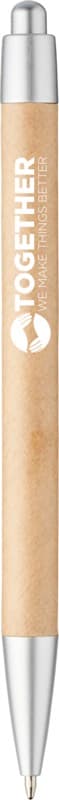 Tiflet recycled paper ballpoint pen (black ink) 5