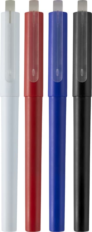 Mauna recycled PET gel rollerball pen (black ink) 4