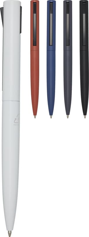 Juana recycled aluminium ballpoint pen (blue ink) 4
