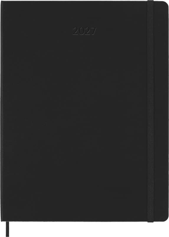 Moleskine hard cover 12 month XL weekly planner 2
