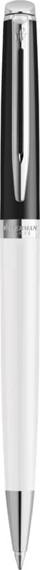 Hemisphere colour blocking ballpoint pen with palladium trim (blue ink) 2