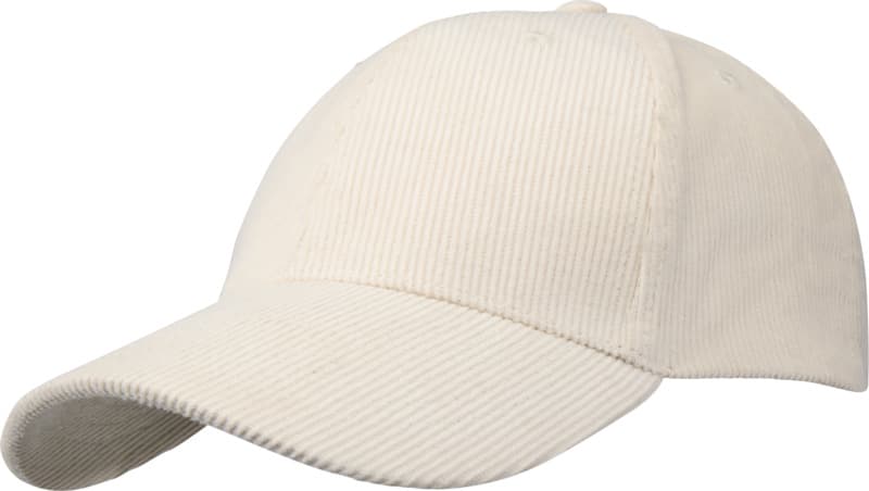 Hutton 6 panel 280 g/m² recycled corduroy cap