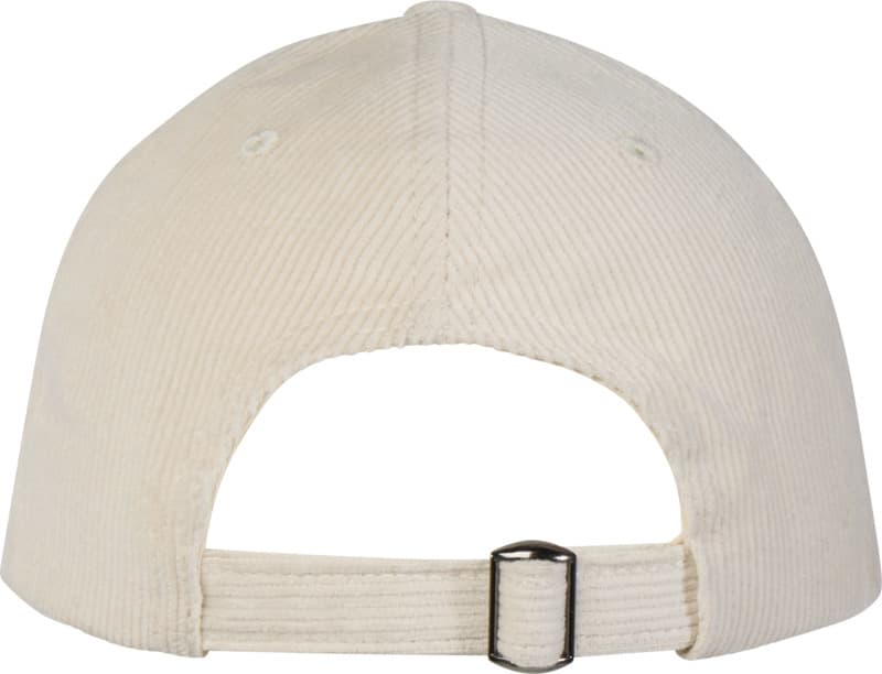 Hutton 6 panel 280 g/m² recycled corduroy cap 3