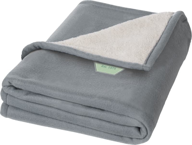 Springwood soft fleece and sherpa plaid blanket 5