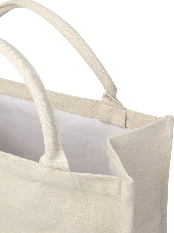 Page 500 g/m² Aware™ recycled book tote bag 4